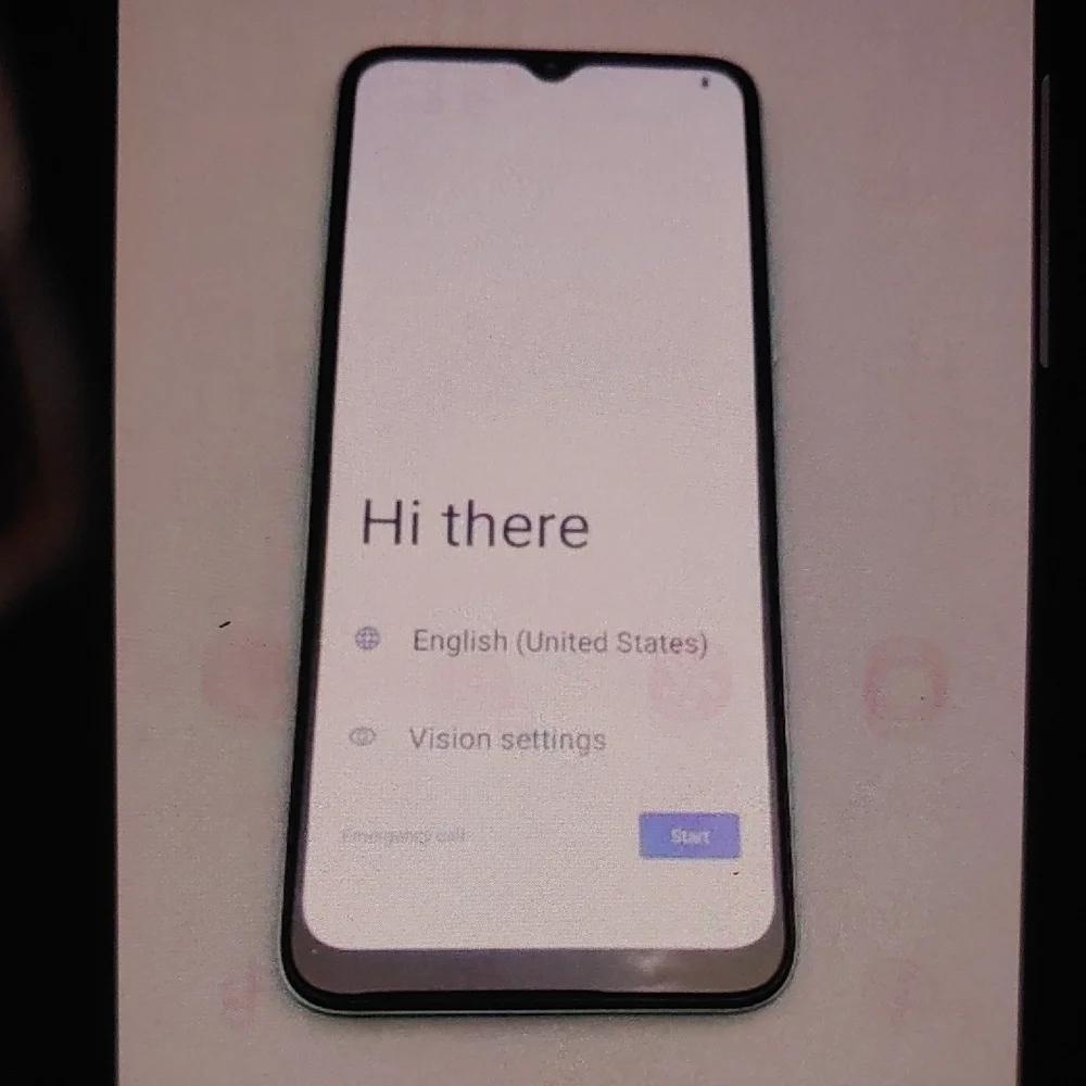 Sleek White Smartphone